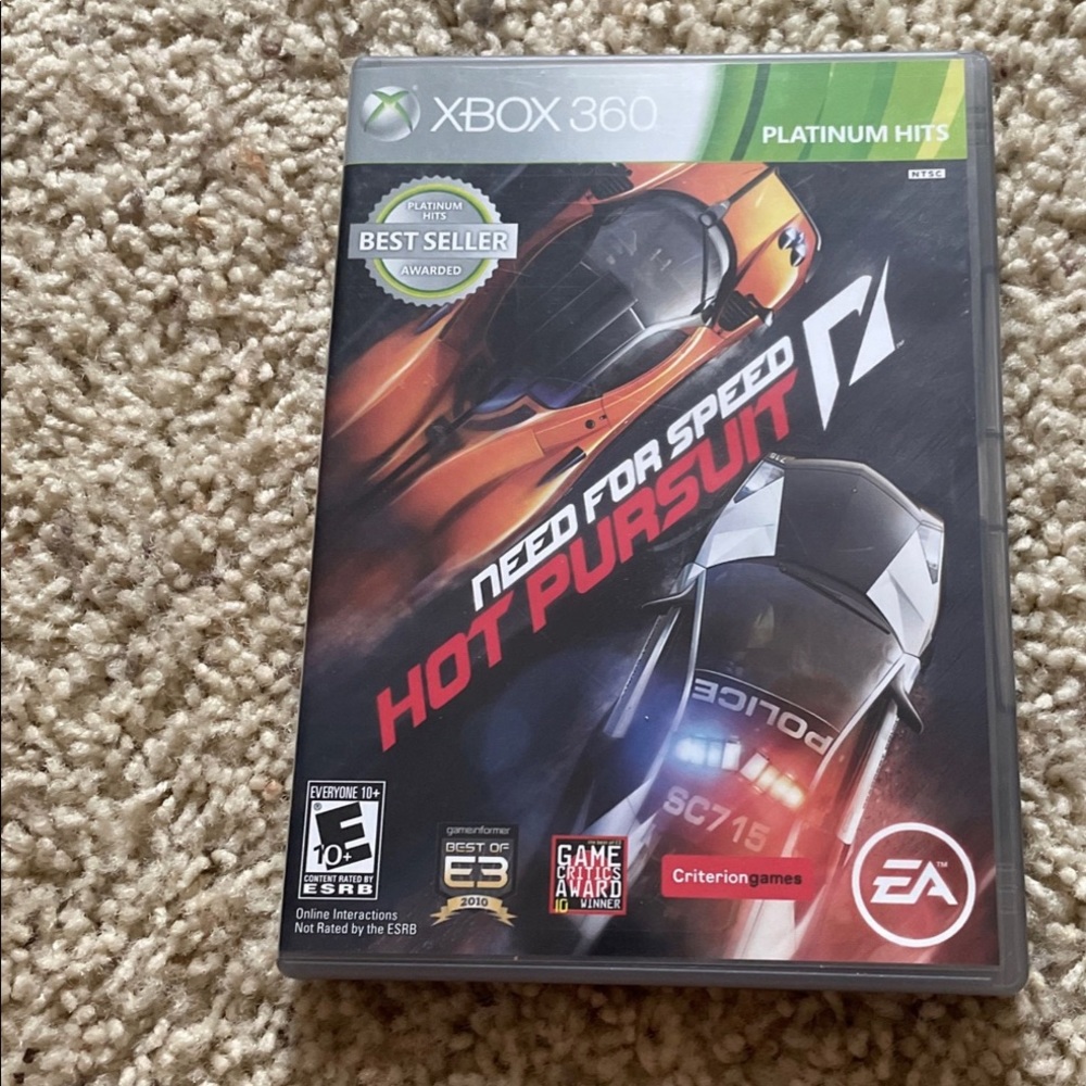 Need for speed hot pursuit xbox 360